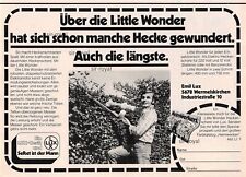 Lux Little Wonder Heckenschere - 1975 - Werbung 70s 70er Print Reklame ~21x15cm