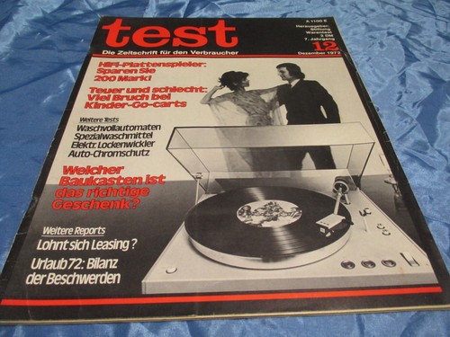 Test dezember 1972 - ,
