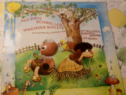 Schallplatte ddr als pitti - ddr,
