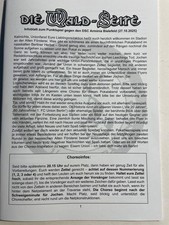 Fußballprogramm, Pokal 2025/26, 1. FC Union Berlin - Arminia Bielefeld Waldseite
