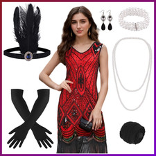1920er Flapper Kleid Kostüm