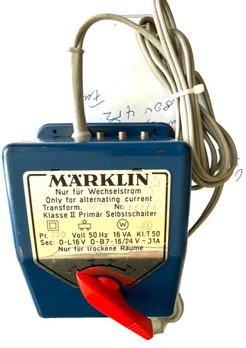 Märklin trafo a - märklin, 16