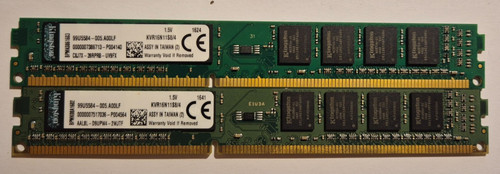 8gb kingston - (2x, 4gb)