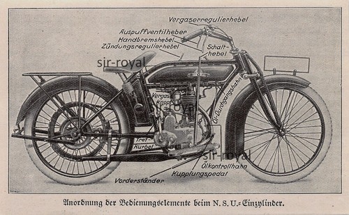 Nsu einzylinder motorrad - nsu,