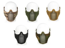Airsoft Softair Maske Half Face Gittermaske Halbmaske Gesichtschutz Schutzmaske