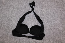 BIKINI OBERTEIL  GRÖSSE 38 (75A) SCHWARZ MIT BÜGEL SCHAUMSTOFF VON H&M