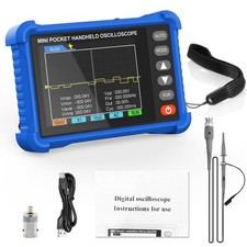 Handheld-Oszilloskop 2,5 MS/s Abtastrate 500 kHz Bandbreite Auto/Nomal/Single DE