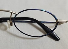 136 OTTO KERN BRILLENGESTELL MOD. 9940 472 VOLLRAND BLAU METALLIC NEU!!!