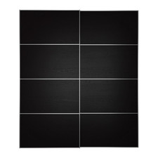 IKEA ILSENG Paneele schwarz