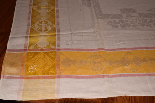 Alte tischdecke webmuster - alte,