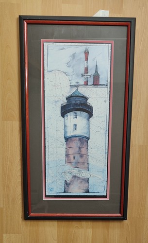 Maritimes kunstwerk rahmen - maritimes, im