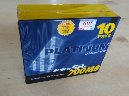 Platinum minuten 700mb - platinum, cd-r
