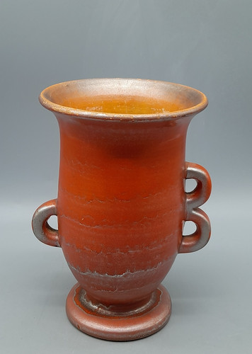 Keramik rotbraune vase art - keramik,