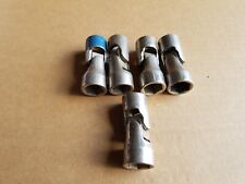 5x GEDORE 199 Gelenknuss Steckschlüssel Nuss 5/8" Zoll Aufnahme 1/2"  Bundeswehr