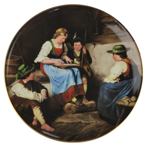 Wandteller lilien porzellan - lilien,