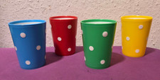 DDR PUNKTEBECHER ZAHNPUTZBECHER TRINKBECHER in unterschiedlichen Farben TOPP