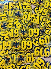 80 Mal Borussia Dortmund Aufkleber Sticker BVB 1909