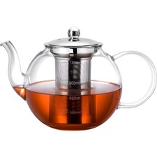 Teekanne Glas 1200ml mit