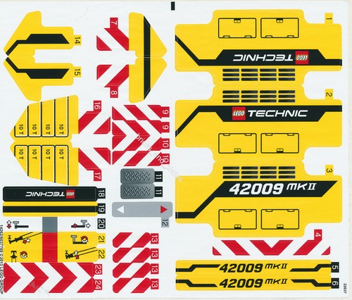 Lego technic aufkleber - technic,
