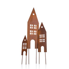 3x Gartenstecker Roststecker