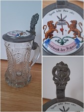 Antiker Zunftkrug Schneider~