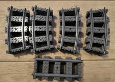 ✅ 1-2-3 STEINE ✅ LEGO Eisenbahn RC SCHIENEN PAKET 16 Kurven PLUS 4 Gerade ✅ NEU