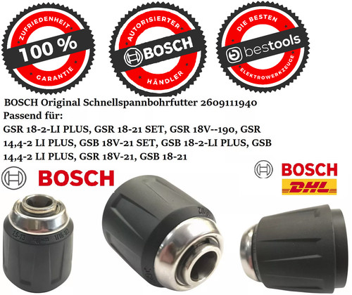 Bosch schnellspannbohrfutter - bosch,