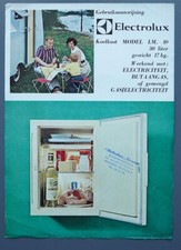 Prospekt Electrolux Camping Kühlschrank ca 1965