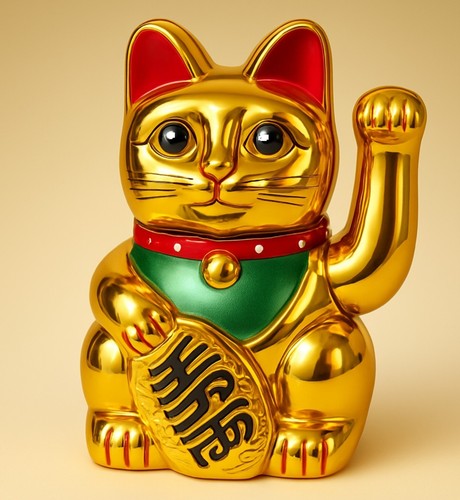 Winkekatze glückskatze maneki - glückskatze,