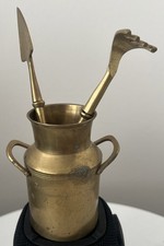 Blumenbesteck Messing Kanne