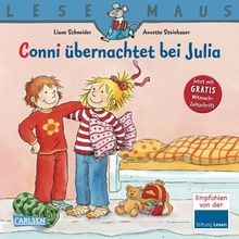 Schneider, L: LESEMAUS Conni übernachtet bei Julia  von ... | Buch | Zustand gut