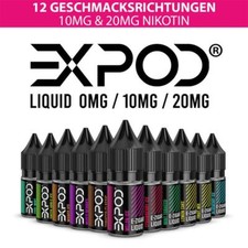 Expod 10ml Liquid mit Nikotin