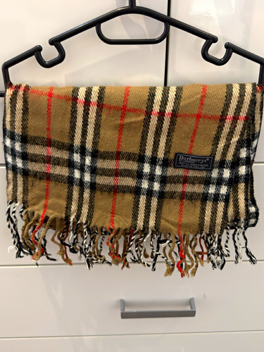 Vintage burberry schal beige - vintage,