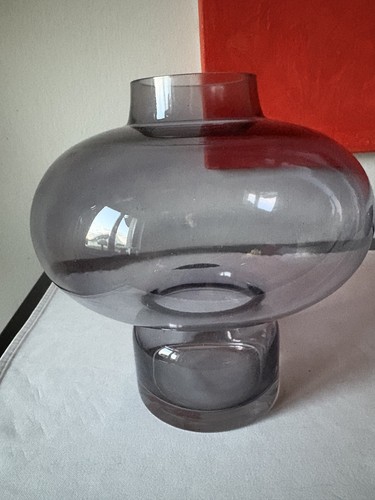 Dekorative rauchglas vase - rauchglas,