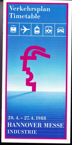 Hannover messe 1988 - messe,