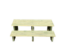 Holz-Treppe Podesttreppe