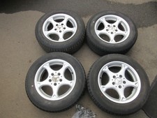 Alufelgen 7Jx15 ET 37,m Sommerreifen 205/60 R15, Mercedes-Benz W202 W210 u.a.