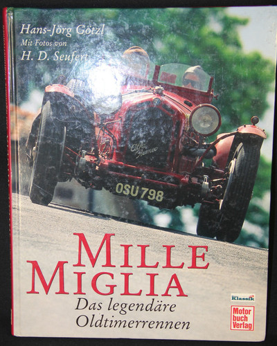 Bildband mille miglia - mille, götzl