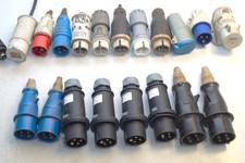 19x CEE Stecker MENNEKES 953RS 16A-Zh 480-500V und andere