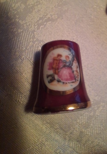 Alter porzellan fingerhut - alter,