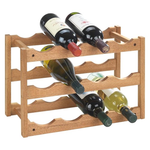Weinregal norway walnussholz - walnussholz, 3