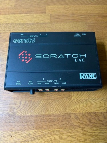 Rane serato scratch - scratch, live