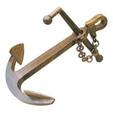 Stockanker Anker aus Holz 16 x