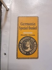 Bieretikett germania - ☆☆bieretikett,