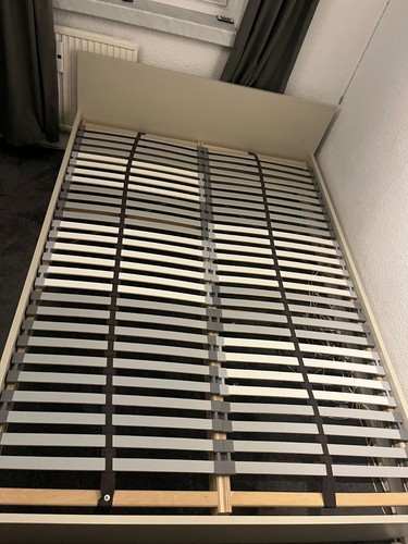 Verkaufe bett 140 200 mit - verkaufe,