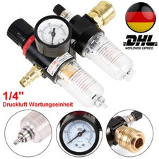 Druckluft Wartungseinheit-Druckminderer Wasserabscheider Öler Filter Kompressor