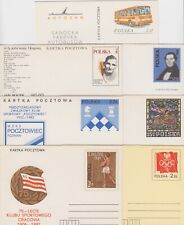 Polen Jahrgang 1982 Ganzsachen