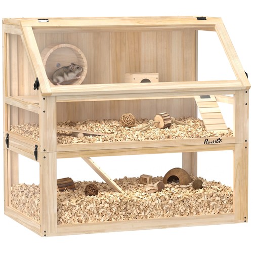 Hamsterkäfig aus holz - hamsterkäfig,