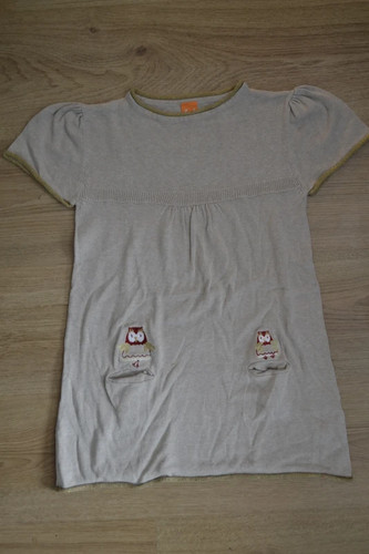 Pusblu kinder shirt beige - kinder,