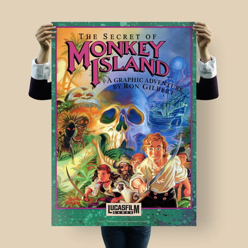The secret monkey - secret, island